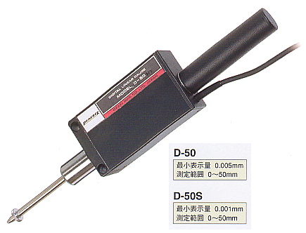 ニアゲージ50mm・100mmストローク D-50 D-50S D-100 D-100S
